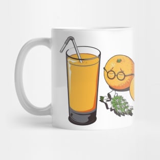 dead orange funny Mug